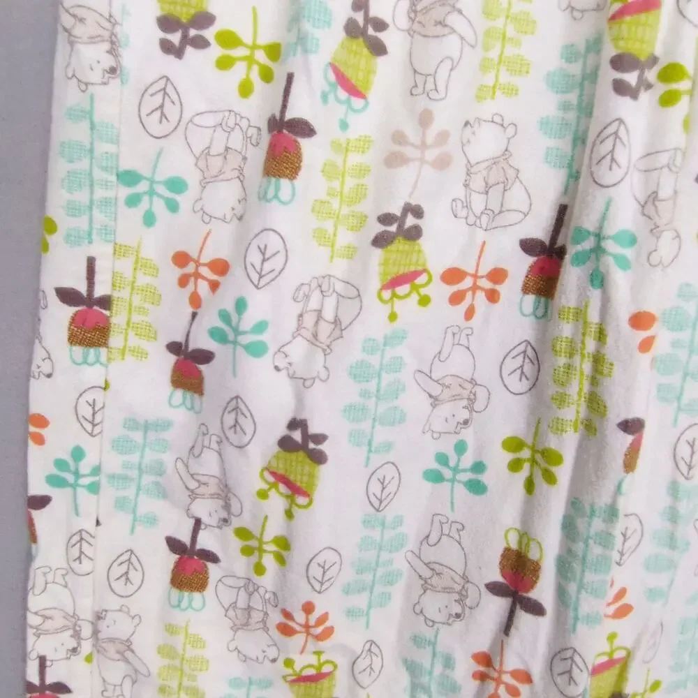 Disney Store Y2K Winnie the Pooh‎ Cotton Flannel Pajama Lounge Pants Women's L - Picture 3 of 5